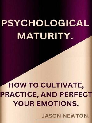 cover image of Psychological Maturity